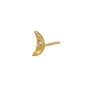 STINE A Jewelry Petit Bella Moon Ørering Single Forgyldt Sølv 1281-02-S