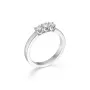 Mads Z Crown Alliance Ring Hvidguld 0,30 1641893