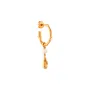 Jane Kønig Drippy Ørering Single Forgyldt Sølv DHPD-AW22-G