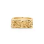 IX Studios Rustic Ring Forgyldt Sølv DMN0321GD