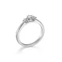 Mads Z Crown Trinity Ring Hvidguld 0,17 1641717