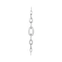 Jane Kønig Row Ørering Single Sølv RCE01-AW2100-S