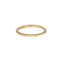 Jane Kønig Small Reflection Blank Ring Forgyldt Sølv SRR01-G-AW2000