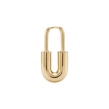 Maria Black Ørering Single til Dame udført i 925 Sterling Sølv i en flot Guld farve