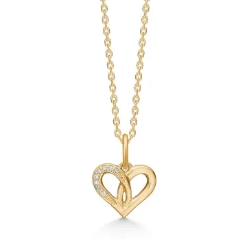 Mads Z Vedhæng til Dame udført i Guld i en flot Guld farve