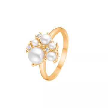 Mads Z Ring til Dame udført i Guld i en flot Guld farve