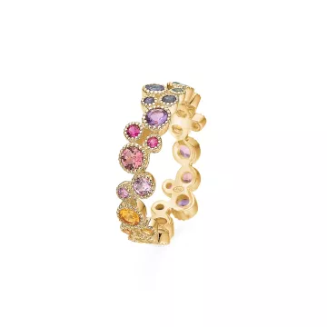 Mads Z Ring til Dame udført i Guld i en flot Guld farve