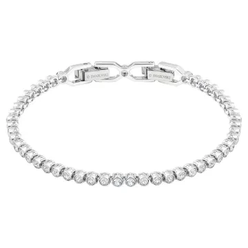 Swarovski Armbånd til Dame udført i Rustfrit stål, Sten i en flot Sølv farve