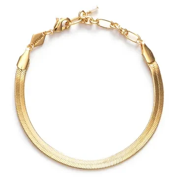 ANNI LU Armbånd til Dame udført i Messing, Guld, Perle i en flot Guld farve