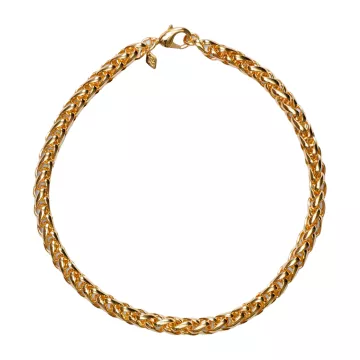 ANNI LU Halskæde til Dame udført i Messing i en flot Guld farve