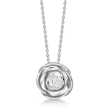 Mads Z Halskæde til Dame udført i 925 Sterling Sølv i en flot Sølv farve