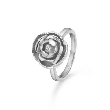 Mads Z Ring til Dame udført i 925 Sterling Sølv i en flot Sølv farve