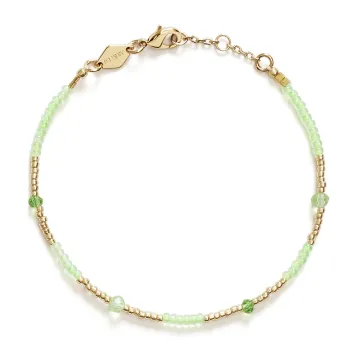 ANNI LU Armbånd til Dame udført i  i en flot Grøn farve