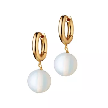 ANNI LU Øreringe til Dame udført i Messing i en flot Guld farve