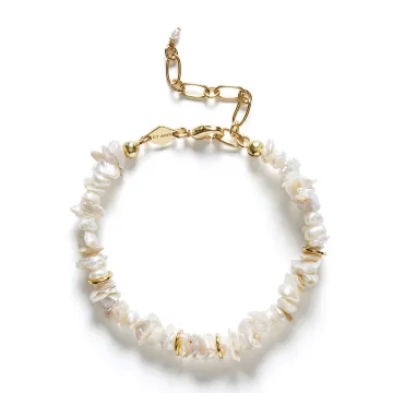 ANNI LU Armbånd til Dame udført i  i en flot Hvid farve