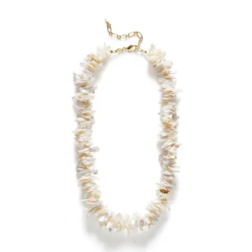 ANNI LU Halskæde til Dame udført i  i en flot Hvid farve