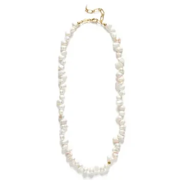 ANNI LU Halskæde til Dame udført i  i en flot Hvid farve