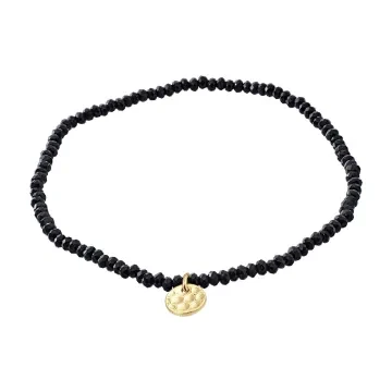 Pilgrim Armbånd til Dame udført i Sten i en flot Sort farve