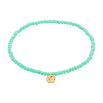 Pilgrim Armbånd til Dame udført i Sten i en flot Grøn farve