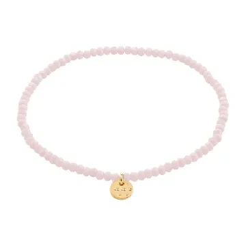 Pilgrim Armbånd til Dame udført i Sten i en flot Champagne farve