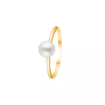 Mads Z Ring til Dame udført i Guld i en flot Guld farve