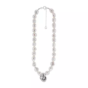 Hasla Halskæde til Dame udført i 925 Sterling Sølv i en flot Sølv farve