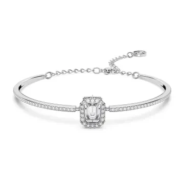 Swarovski Armbånd til Dame udført i Rustfrit stål i en flot Sølv farve