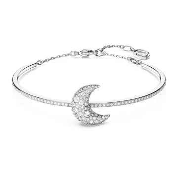 Swarovski Armbånd til Dame udført i Rustfrit stål i en flot Sølv farve