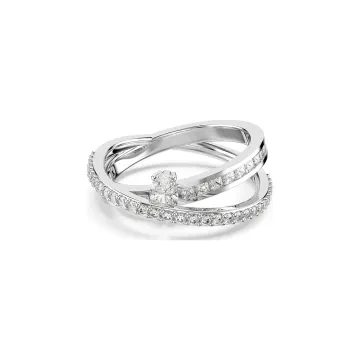 Swarovski Ring til Dame udf&oslash;rt i  i en flot S&oslash;lv farve