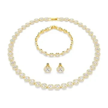 Swarovski Una Agelic 5750619 som indeholder Armb&aring;nd, &Oslash;reringe, Halsk&aelig;de til Dame