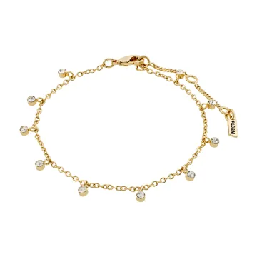 Pilgrim Armbånd til Dame udført i Messing i en flot Guld farve