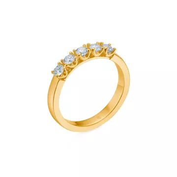 Mads Z Ring til Dame udført i Guld i en flot Guld farve