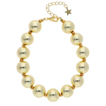 Nuni Copenhagen Armbånd til Dame udført i 925 Sterling Sølv i en flot Guld farve