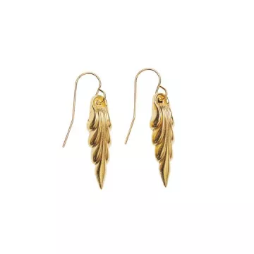 Pico &Oslash;reringe til Dame udf&oslash;rt i 925 Sterling S&oslash;lv i en flot Guld farve