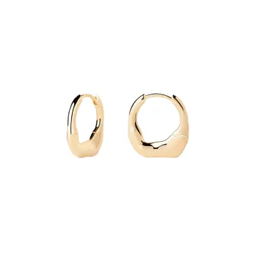 PDPAOLA Øreringe til Dame udført i 925 Sterling Sølv i en flot Guld farve