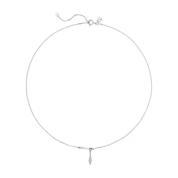 Maria Black Halskæde til Dame udført i 925 Sterling Sølv i en flot Sølv farve