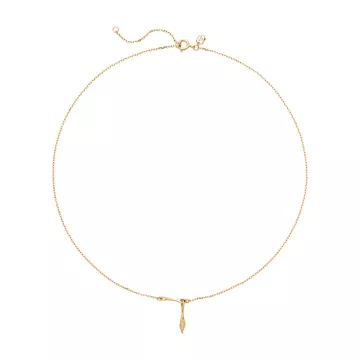 Maria Black Halskæde til Dame udført i 925 Sterling Sølv i en flot Guld farve