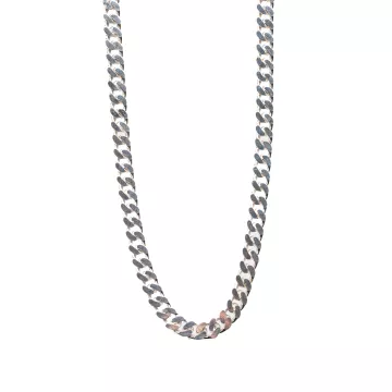 IX Studios Halskæde til Herre, Dame udført i 925 Sterling Sølv i en flot Sølv farve