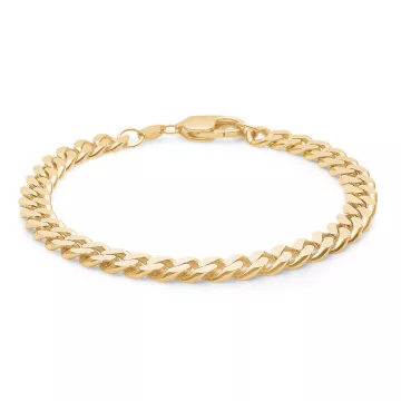 IX Studios Armbånd til Herre, Dame udført i 925 Sterling Sølv i en flot Guld farve