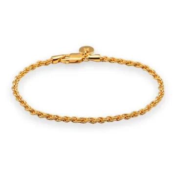 IX Studios Armbånd til Dame udført i 925 Sterling Sølv i en flot Guld farve