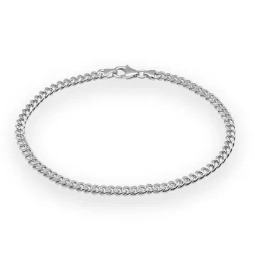 IX Studios Armbånd til Herre, Dame udført i 925 Sterling Sølv i en flot Sølv farve