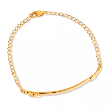 Jane Kønig Armbånd til Dame udført i 925 Sterling Sølv i en flot Guld farve