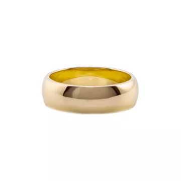 IX Studios Ring til Herre, Dame udført i 925 Sterling Sølv i en flot Guld farve
