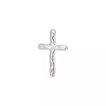 Jane Kønig Ørering Single til Dame udført i 925 Sterling Sølv i en flot Sølv farve