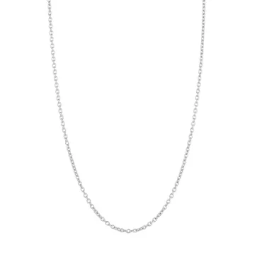 Jane Kønig Halskæde til Dame udført i 925 Sterling Sølv i en flot Sølv farve
