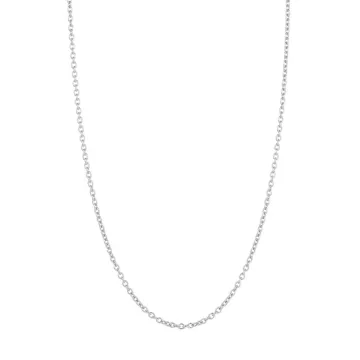 Jane Kønig Halskæde til Dame udført i 925 Sterling Sølv i en flot Sølv farve