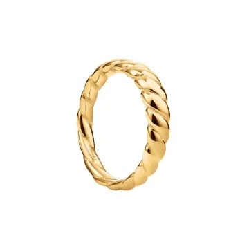 Rosefield Ring til Dame udf&oslash;rt i Rustfrit st&aring;l i en flot Guld farve