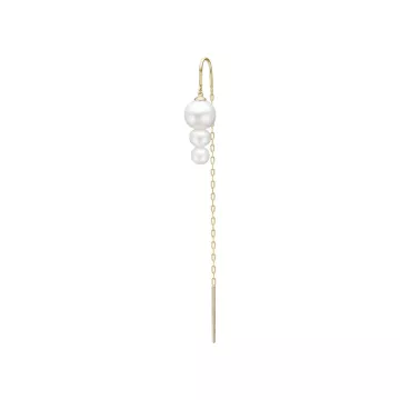 Julie Sandlau Ørering Single til Dame udført i Guld i en flot Guld farve