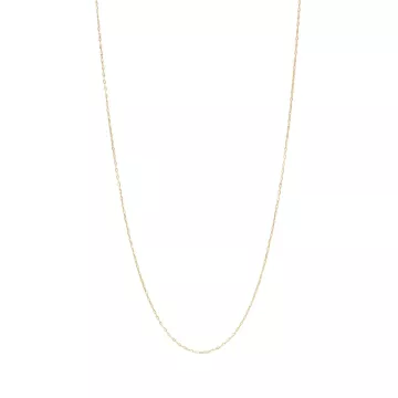 Julie Sandlau Halskæde til Dame udført i Guld i en flot Guld farve