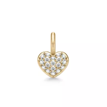 Julie Sandlau Vedhæng til Dame udført i 925 Sterling Sølv i en flot Guld farve